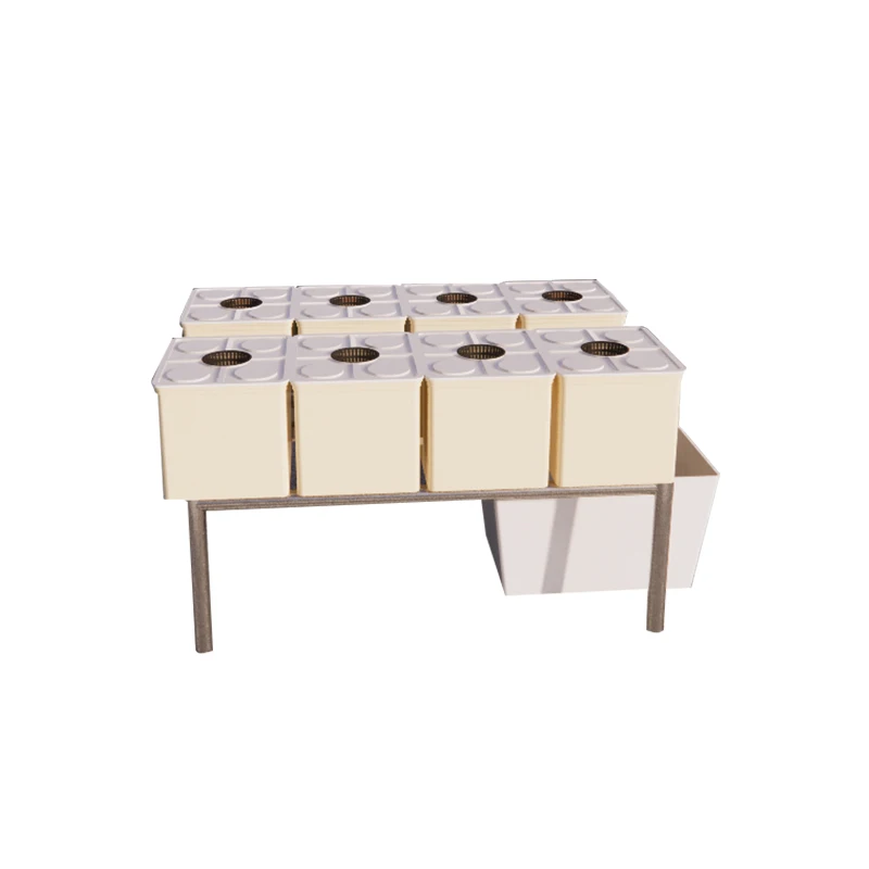 Grow High Quality Greenhouse Commercial Modern Complete Aquaponics Aeroponics Dutch Bucket System