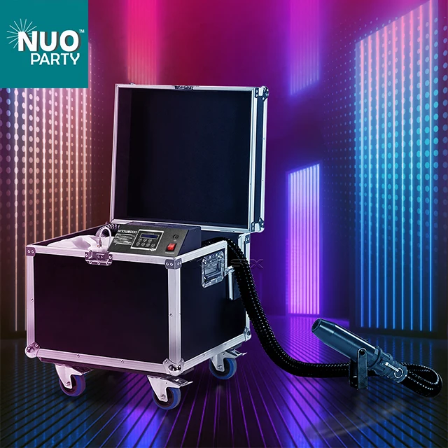 Wedding Party Show Christmas Stage Flight Packing DMX control low noise 1500W Big Snow Machine