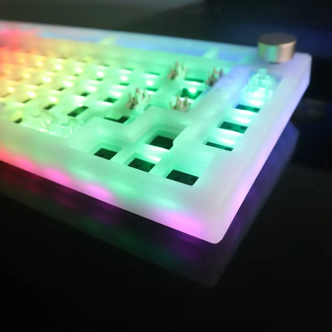 2023 Ancreu GK75 Diy Mechanical Aluminium  Keyboard Kits Programmable Mini Keyboard