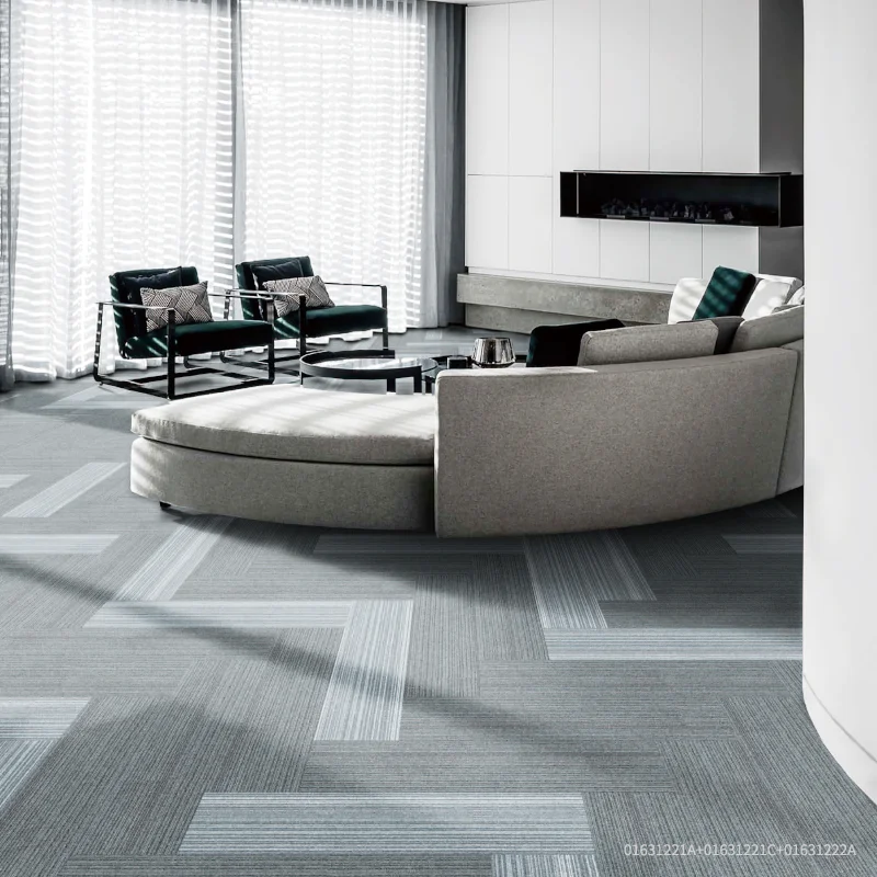 Экологичная Роскошная плитка для гостиной 50x50 см квадраты современный европейский нейлоновый ковер с принтом гостиничный