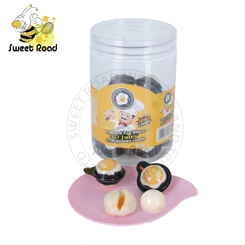 Конфеты в виде яиц с фруктовым