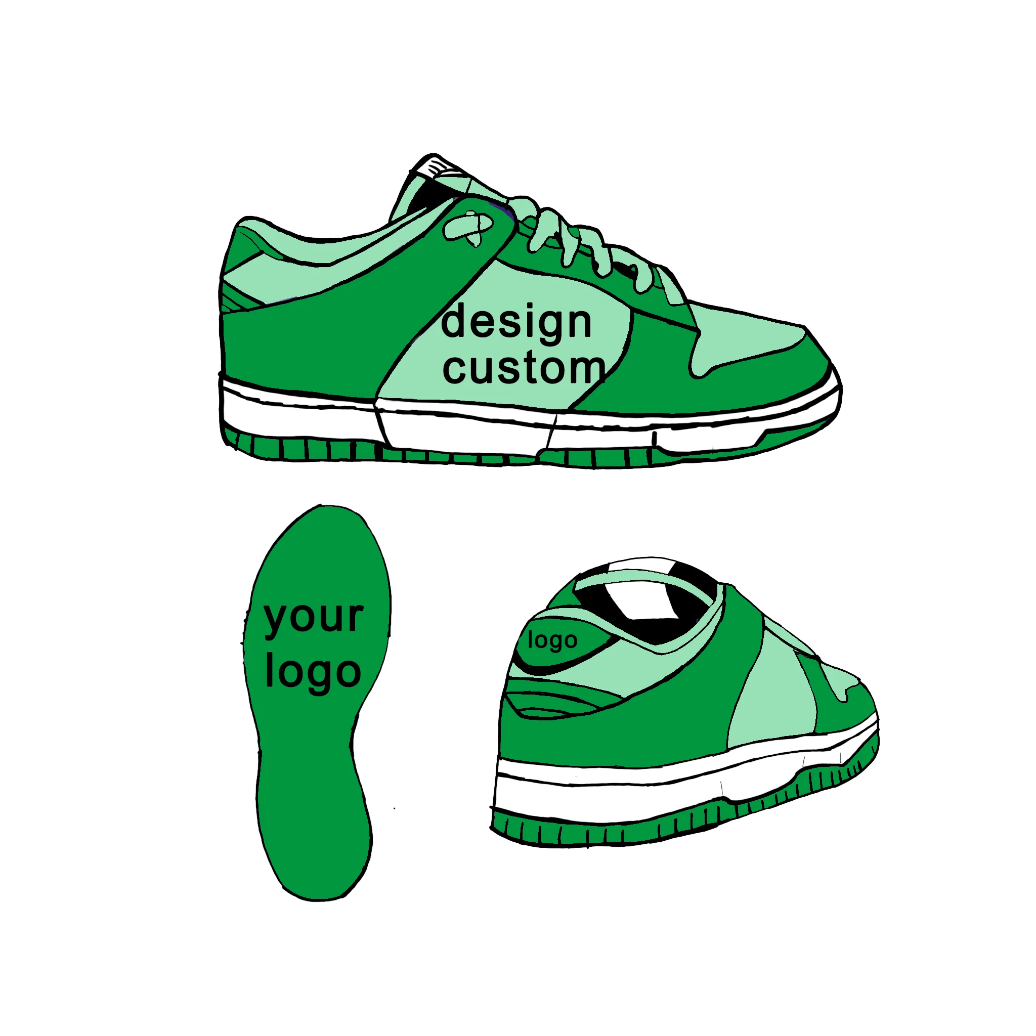 Hot Design Wholesale Clunky Sneaker Men Old School Dad Shoe Fashion Casual Shoe Thick Bottom Height Increasing Shoe