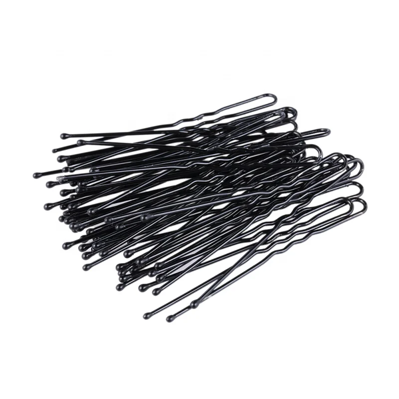 Beauty Salon Tools Latest Design U shape Black Metal Hair Bobby Pins For Women