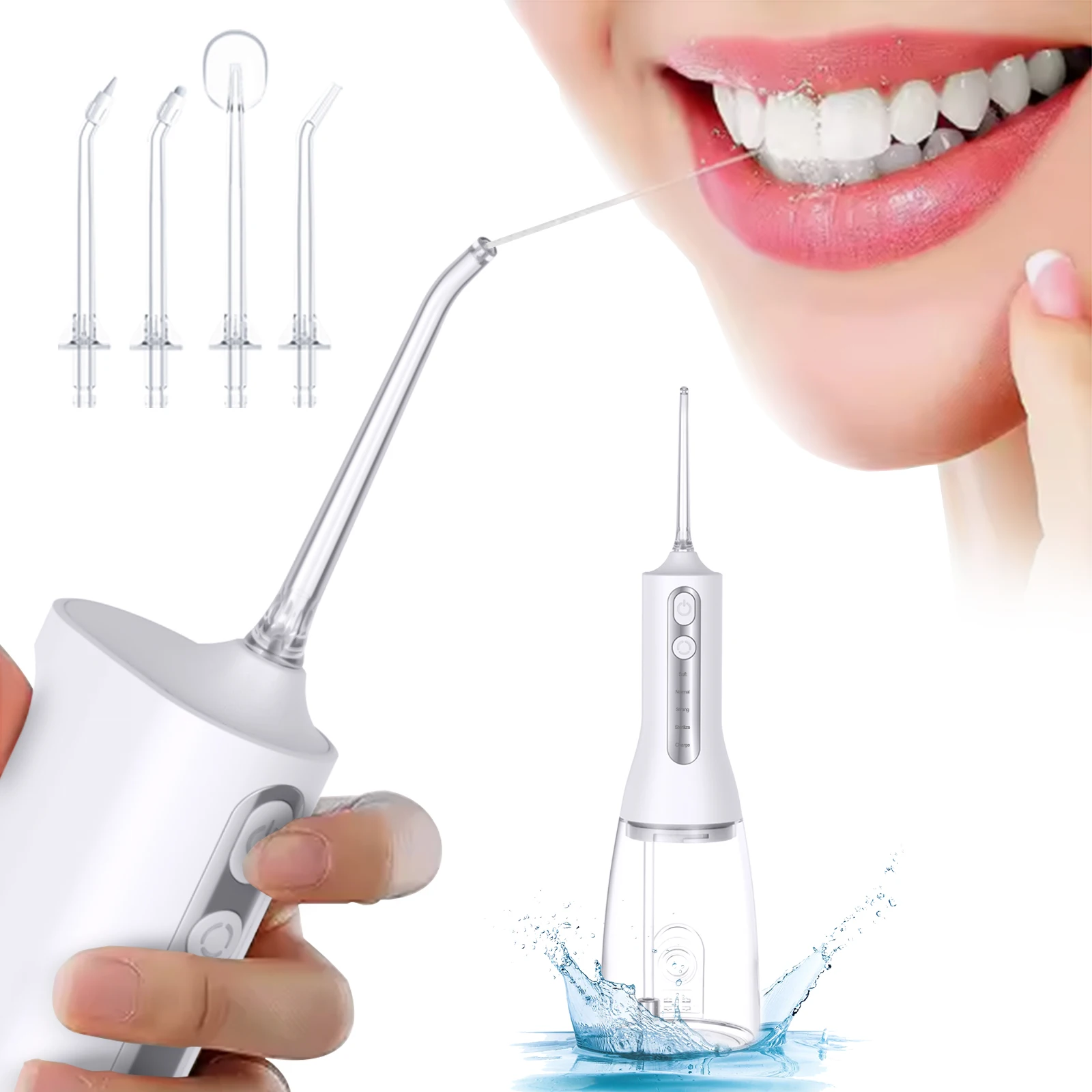 F600 water floss Dental Cordless Oral Care Irrigator Electric Toothbrush Water Jet Water Flosser For Oral Health