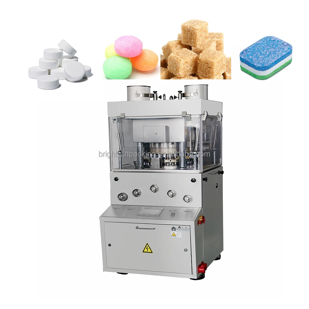 Automatic chicken stock cube pressing wrapping machine 4g 5g 10g maggi bouillon broth cubes packing machinery