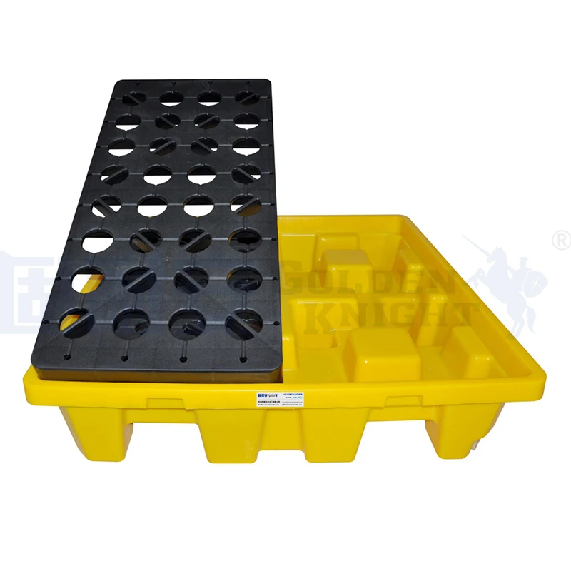 Golden Knight EPA Standard PE Drum Spill Containment Pallet, 4 drum PE Spill Pallet