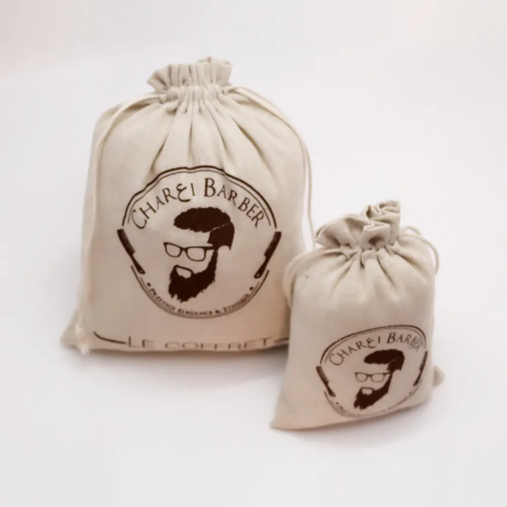 linen fabric small drawstring jewelry packaging gift pouch linen pouch bags with custom logo