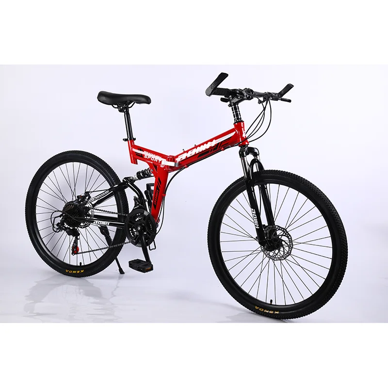 MIAI OEM chinese 26' full suspension mountainbike/cheap mtb folding bike 26 inch /bicycle mountain bike