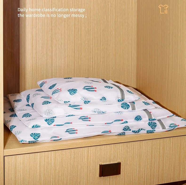 Chinese Factory Fine Mesh Laundry Bag with Zipper Handle Protective Washing Bra Premium Household Essentials