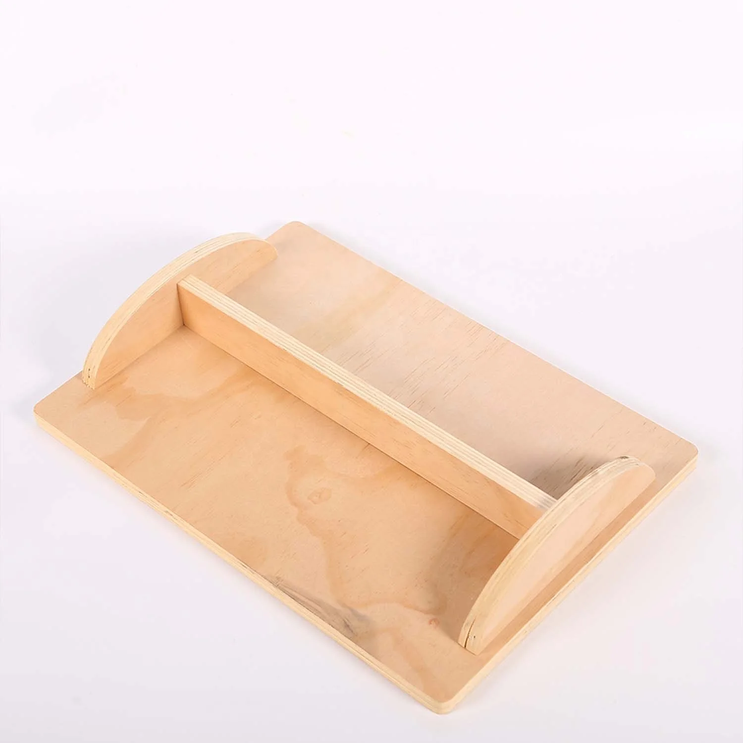 Wholesale Rectangular Wooden Anti-Slip Fitness Yoga Equipment Balance Board For Strength Training