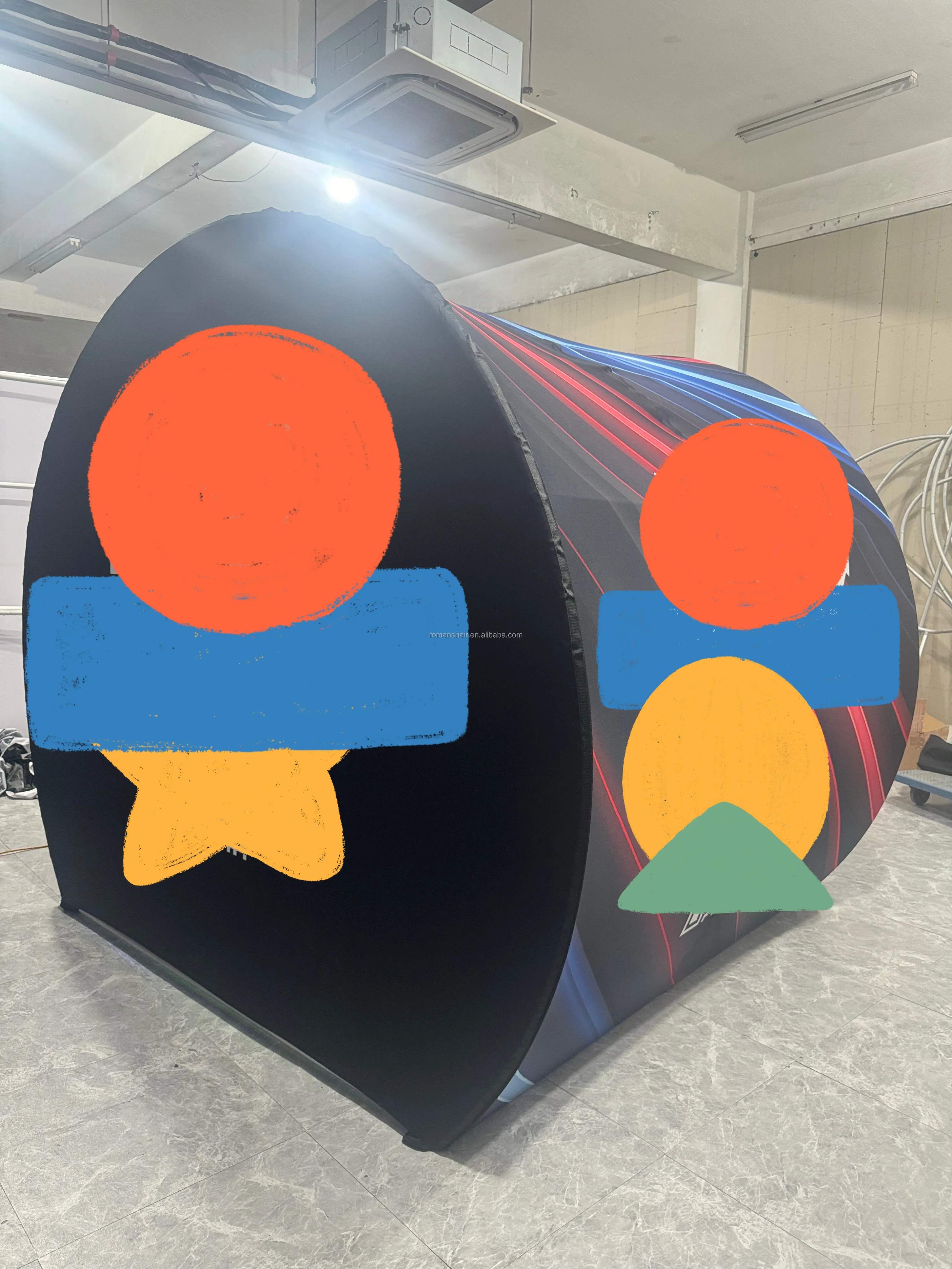 2024 New design RMS Free Custom Logo 360 Booth Enclosure Backdrop camera 360 Photo Booth Backdrops for Wedding Party Events