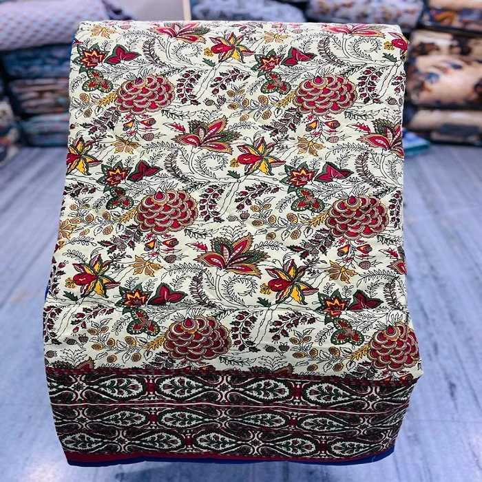 Hand Dyed Solid Cotton Brunswick Quilt Handmade Reversible Throw Kantha Quilt Hand Stitched Cotton Blanket King Queen