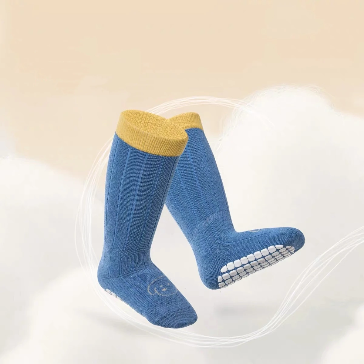 Wholesale Toddlers Shoes Girl Boy Infant Baby Sock Knit Cute Floor Baby Socks Custom Anti Slip New Born Cotton Dress Kids Socks