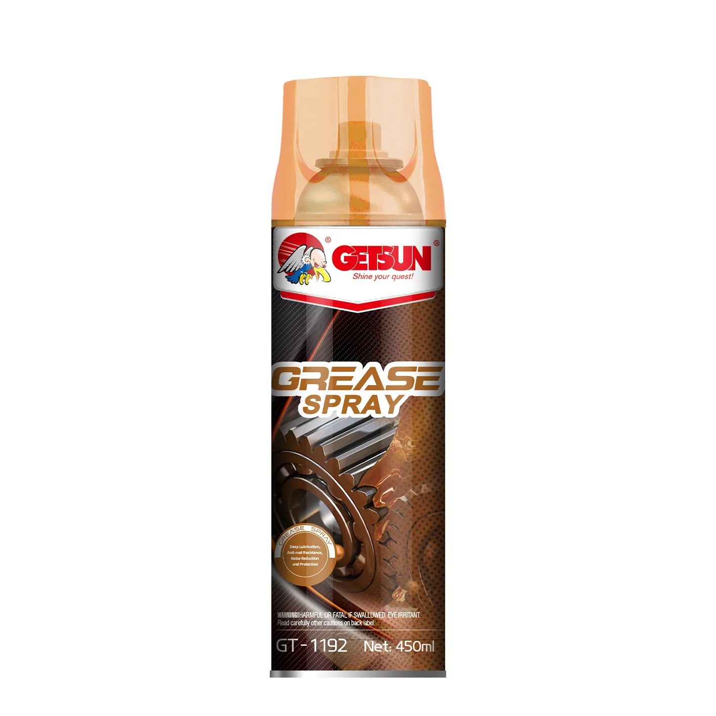 Фабрика GETSUN, лидер продаж, детали для автомобиля, смазка, спрей для смазки, металлический спрей