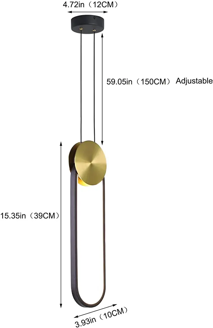 Luxury Single Head Decorative Hanging Pendant Light Lighting Chandelier Led Hanging Lights