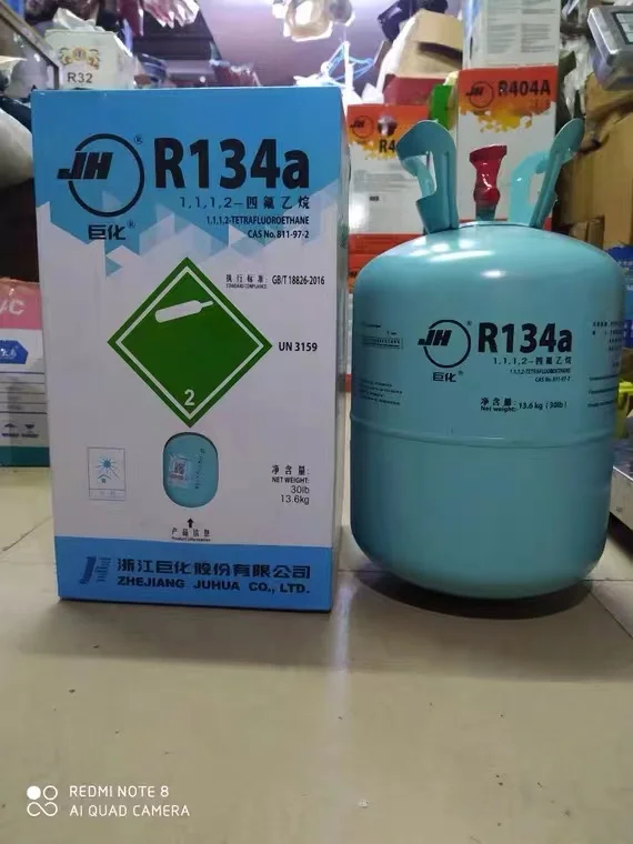 Factory direct sale 13.6kg R134a refrigerant Suitable for refrigerators freezers water dispensers automobile air condition