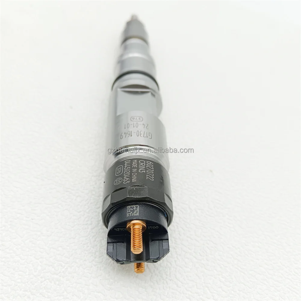 High Quality Cummins QSB6.7 0445120463   0445120463 60270722 Diesel Common Rail Injector 0445120463 60270722