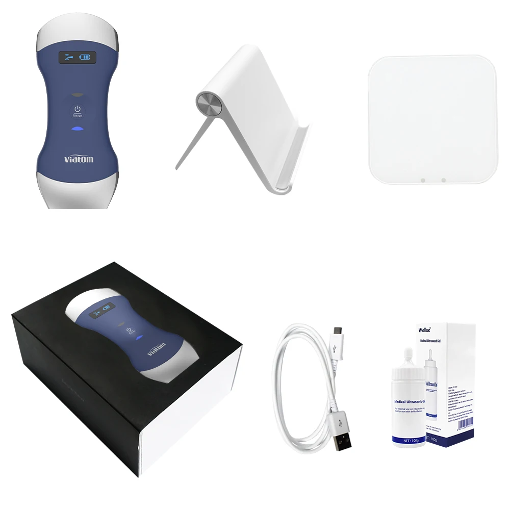 Viatom Wireless Portable Human Ultrasound Machine High Quality Medical Machine Ultrasound Probe