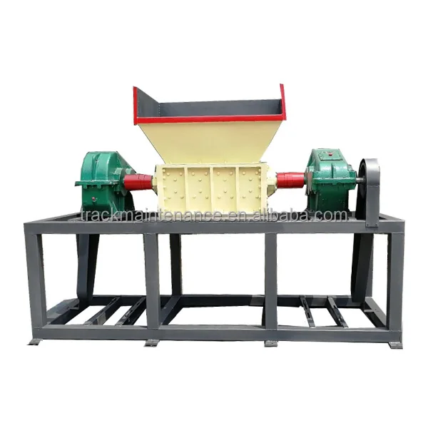 Waste office paper shredder wood chipper plastic bottle crusher machine mini aluminum can shredder