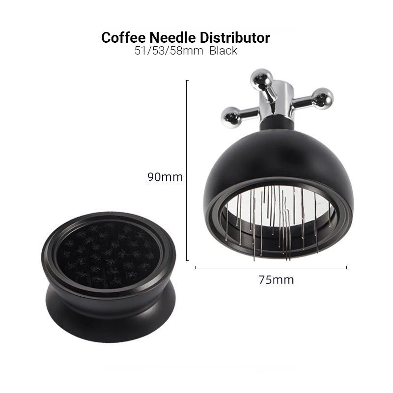 Factory Direct New Design Adjustable Steel Barista Tools Espresso Needle Distributor Coffee Tamper Ground WDT Stirrer Newer