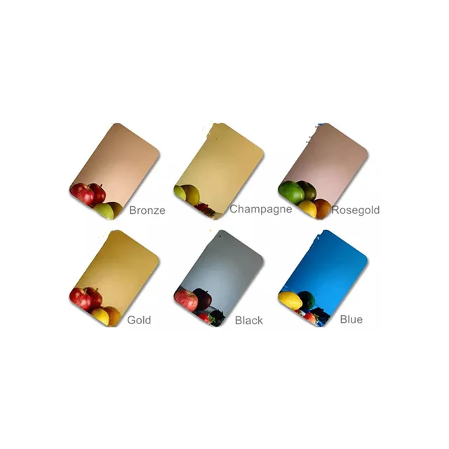 High Quality Luxurious Golden Color Coated Hairline 304 Decorative Stainless Steel Sheet Professional Designed PVD Stainless