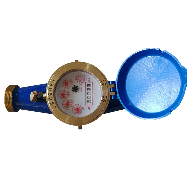 LXSG-32E Multi Jet Dry Тип латунный корпус счетчика воды