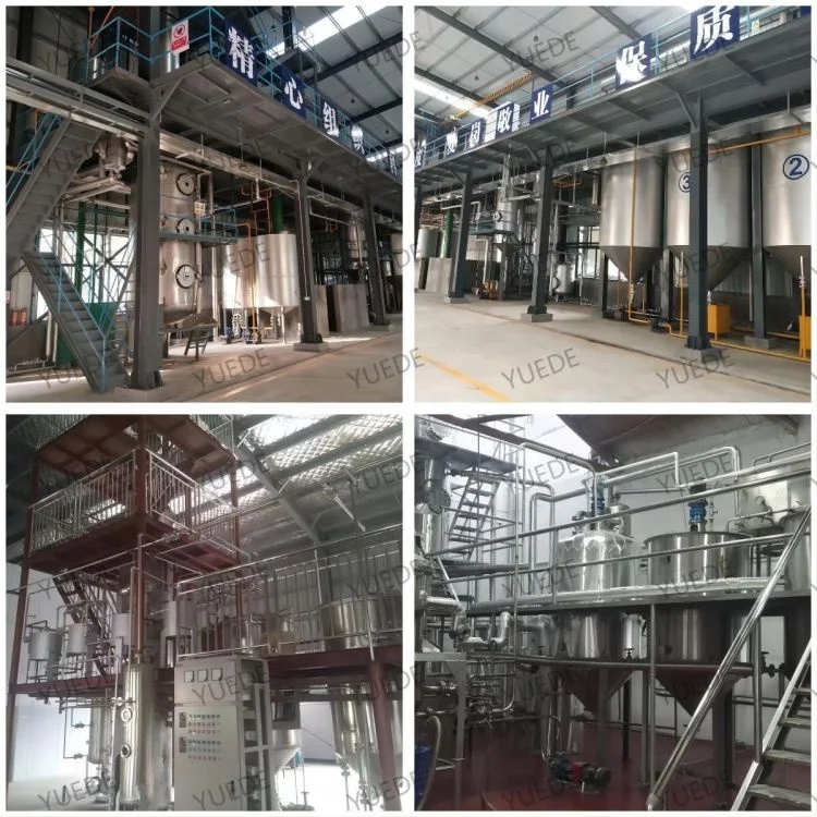 oil press machine 10 tons cooking oil refinery manufacturer for sunflower peanut rice bran corn germ oil