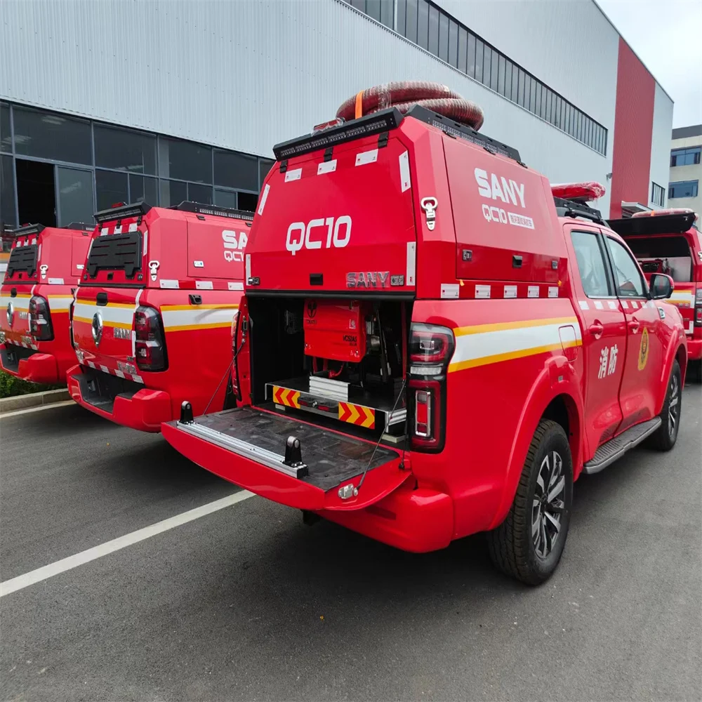 Shanghai top selling product CAFS system compressed air foam fire Trucks for sale