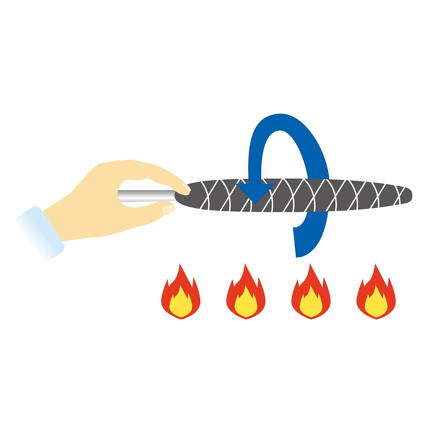 Japan weather heat salt resistance pad pen rubber grip handleip