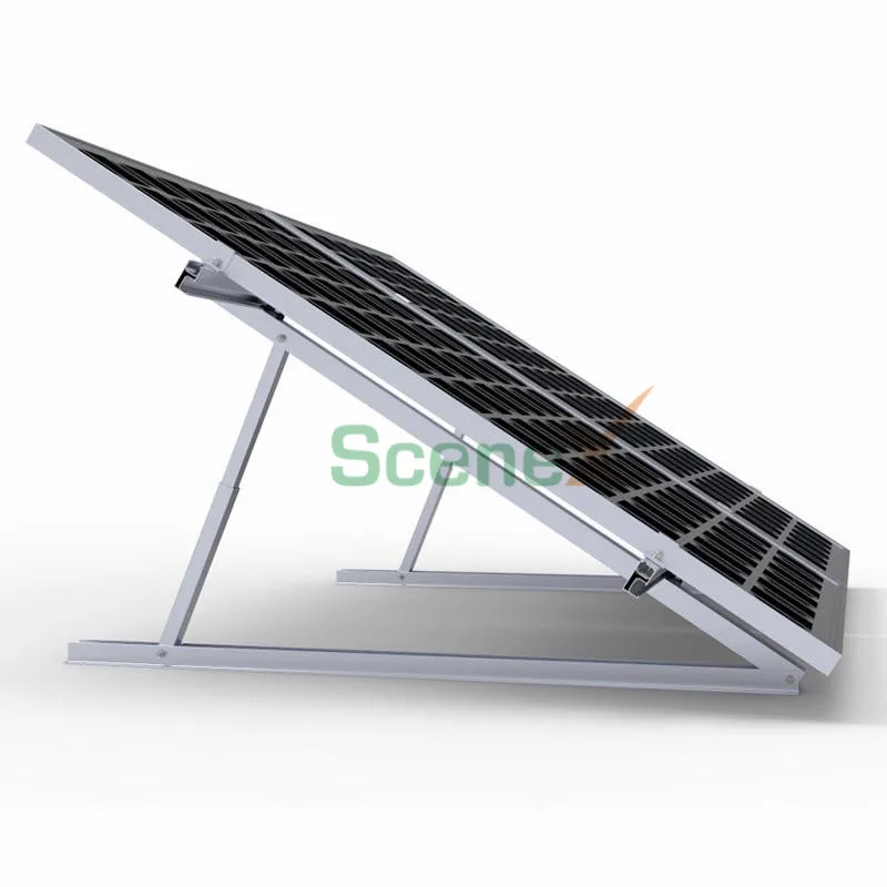 Solar roof adjustable10~60 degree triangle solar mounting rack factory price with high quality