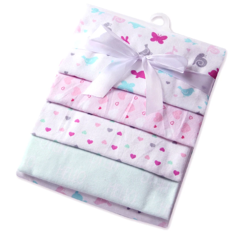 Baby blanket swaddle set for boy for girl soft cotton material