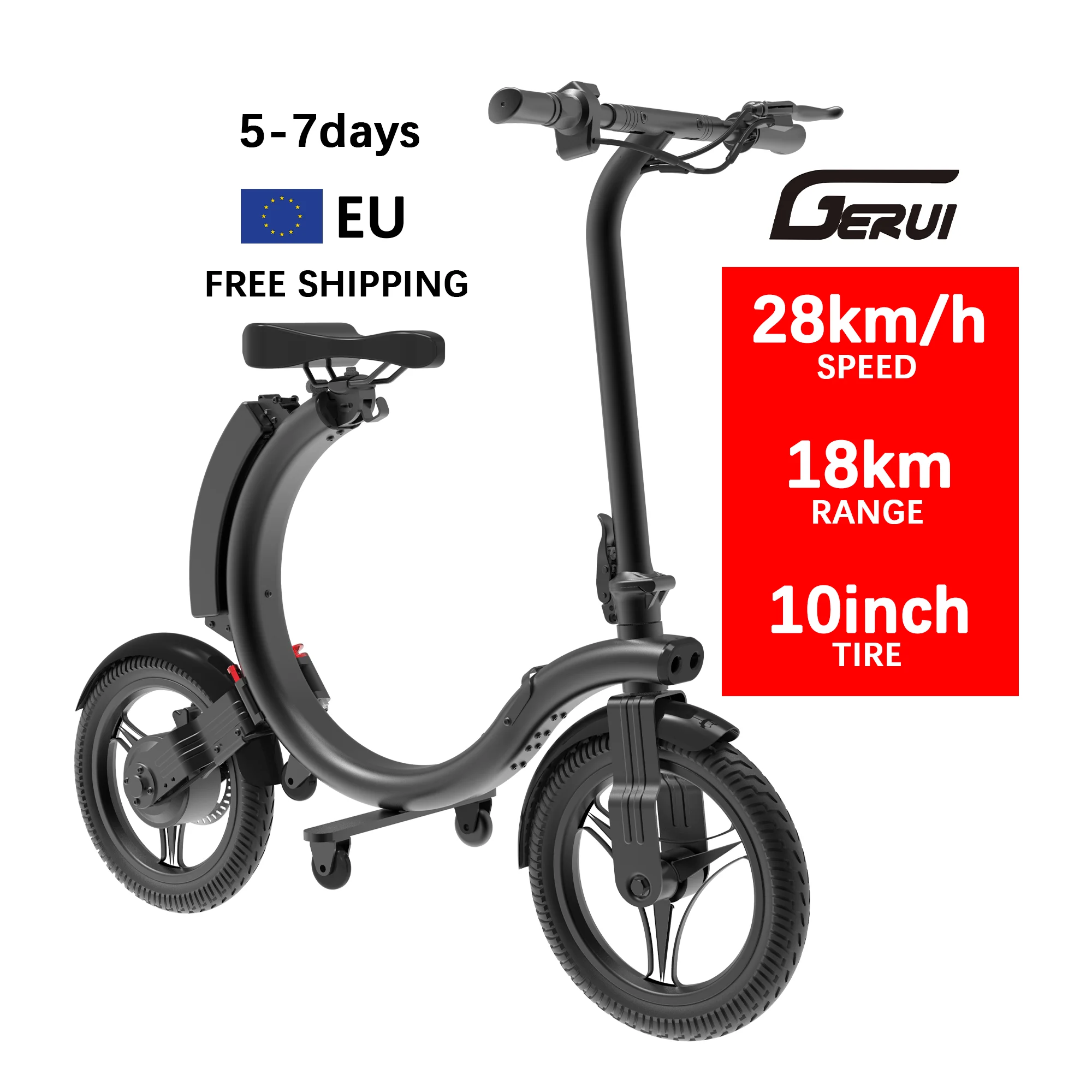 Free shipping fast delivery USA warehouse removable lithium batter electric bike full folding bike 14inch 250W 36V 5.2Ah E-bike