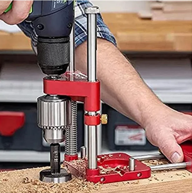 DROPSHIPPING Plastic Hinge Hole Drilling Guide Locator for Wood working