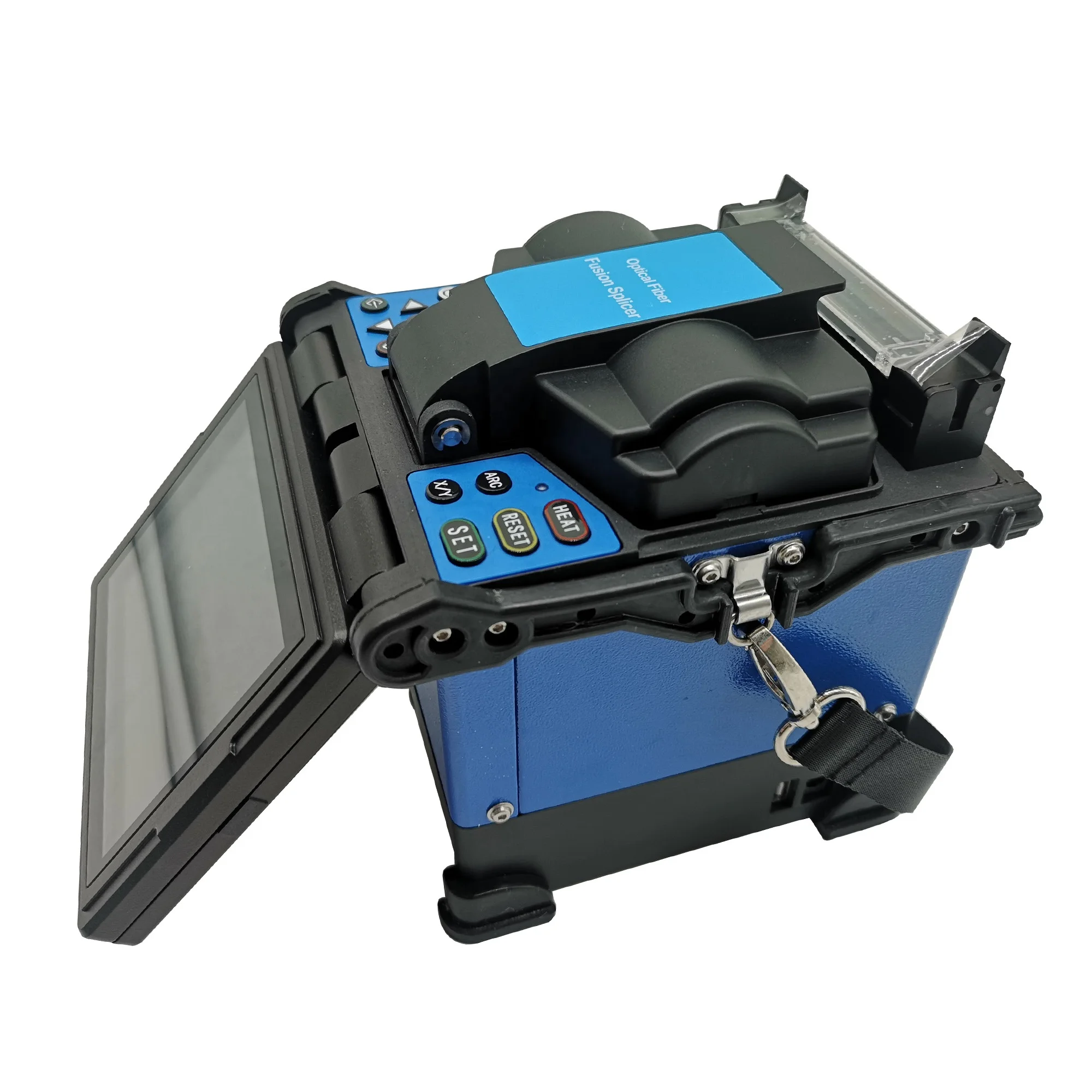 FTTH Small Size High Precision Optical Fiber Welding Machine with Multi-Language