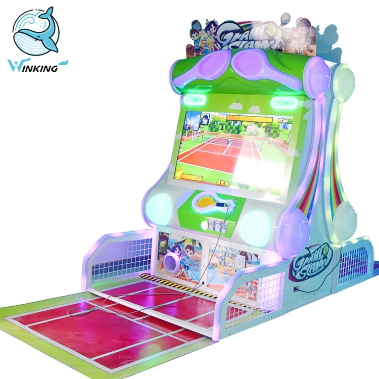 WINKING новостная игра монетный 1 игрок для тенниса мастер-симулятор музыка гоночный аркадный спорт игровой автомат продажи