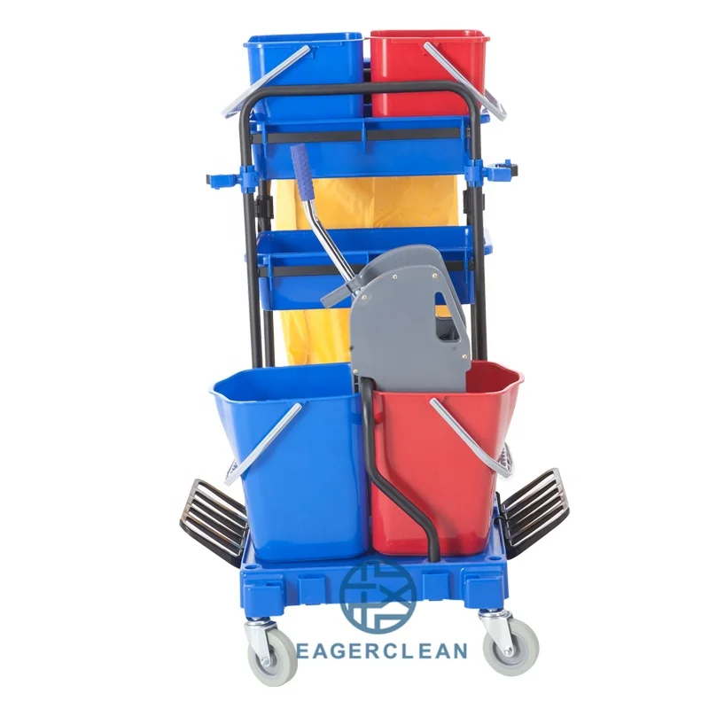 Housekeeping trolley Deluxe Room service trolley hotel cart Mulit functional trolley