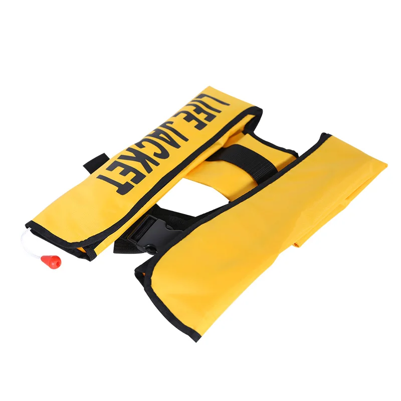 150N Inflatable life jacket manufacturers pvc inflatable vest
