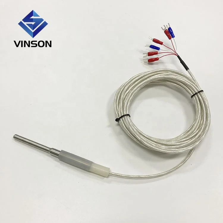 6 wire RTD temperature sensor RTD PT1000 Duplex RTD PT100 temperature sensor