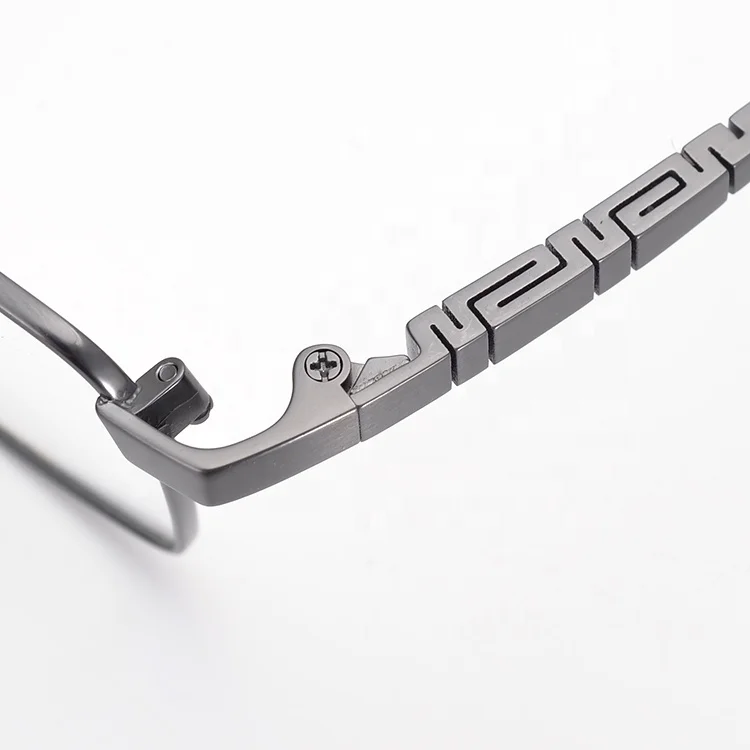 Wide Temple Titanium Optical Eyeglass Prescription Reading Glasses J10A