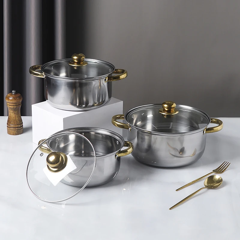 Large nonstick cookware set