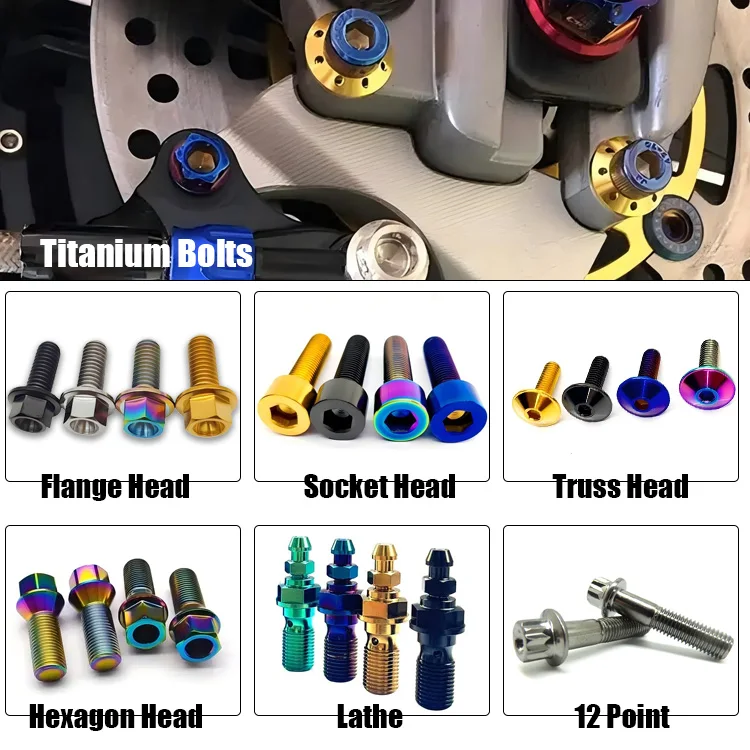 Колесный болт заводская цена Allen Key m6 m7 m8 m14 m18 титановые болты для тяжелых грузовиков