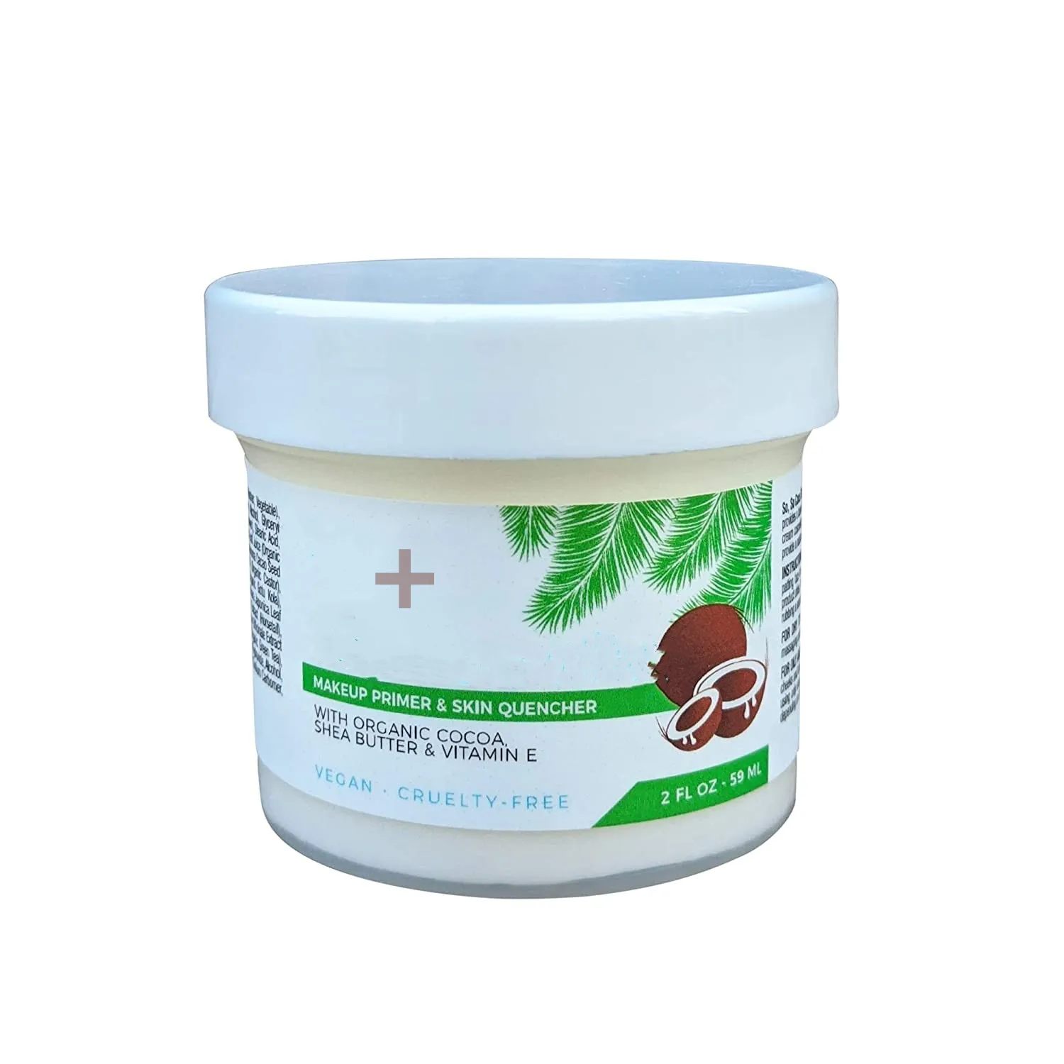 OEM Private Label Makeup Primer & Face Moisturizer Cream with Organic Coconut Oil Face Makeup Primer