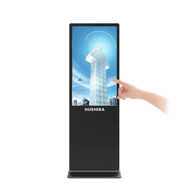Indoor rk3399 rk3288 android digital signage 32 43 50 55 inch portable interactive digital signage