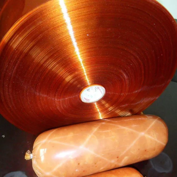 Most popular best plastic sausage casings 10mm