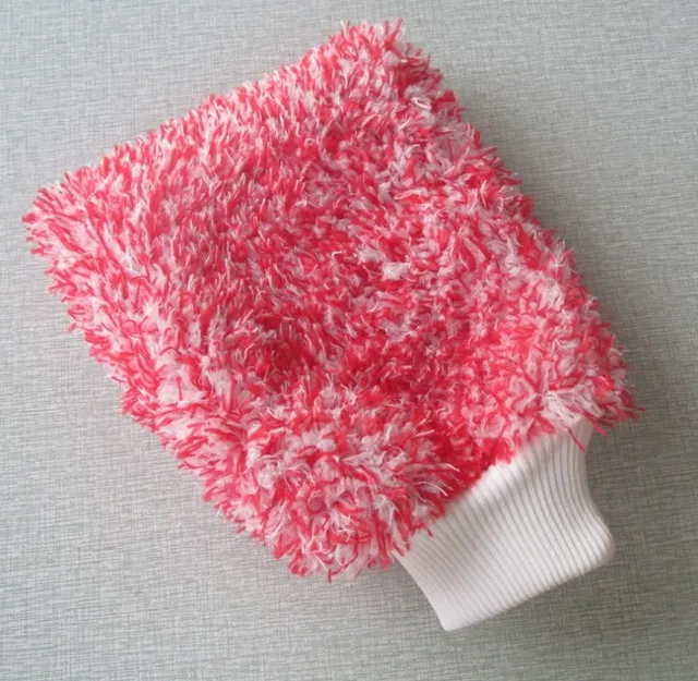 
Microfiber Car Cleaning washing mitt gloves 