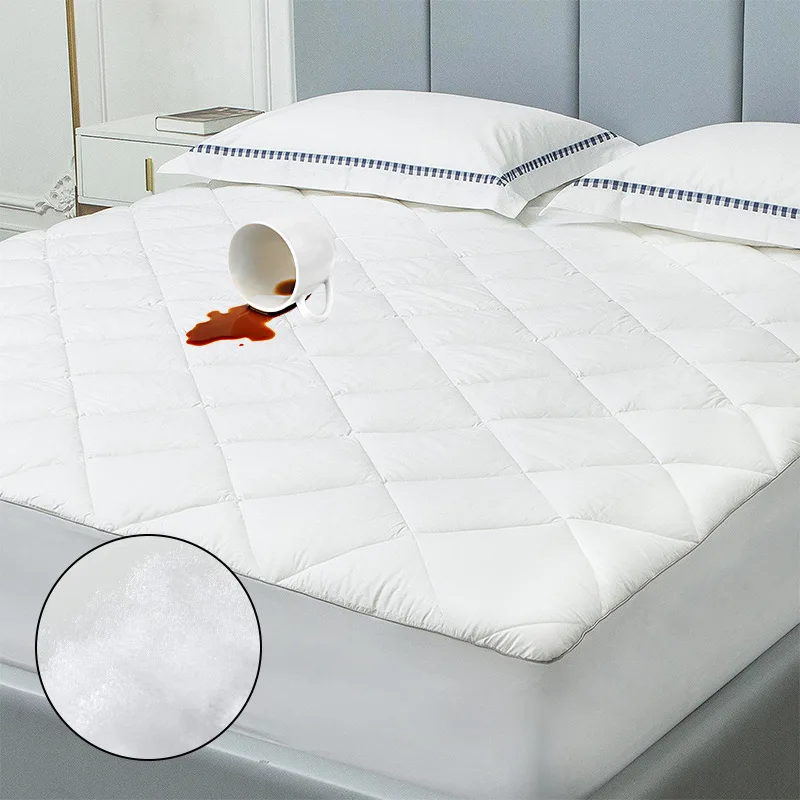 Manufacturer twin king size microfiber anti slip protector de colchon bed sheet quilted waterproof mattress protector cover