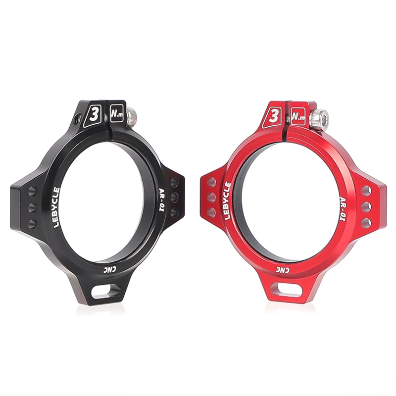 Lebycle MTB Crank Chain ring Adjuster Bottom Bracket Preload Adjuster Kit DUB Crank 28.99 Spindle Adapter Aluminum Alloy