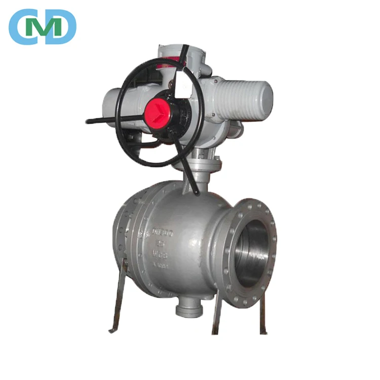 API 6D 600 High Pressure Flow Master Trunnion Mounted Type Cast Steel Flange RF 12 Inch Ball Valve