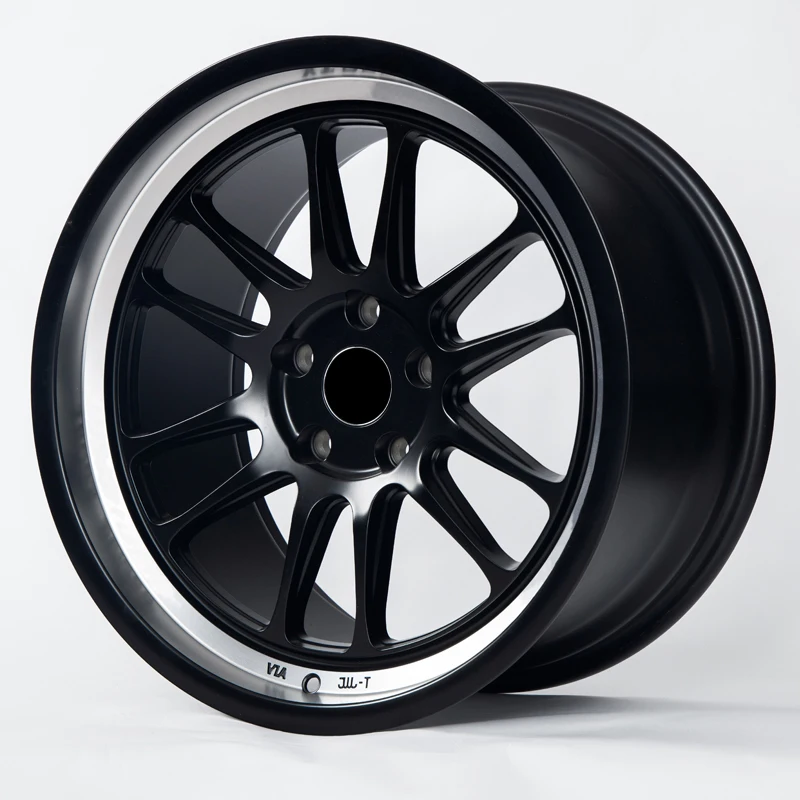 Factory price 13 14 15 16 17 18 19 20 21 22 inch casted wheel white lip 5x100 5x112 5x114.3 5x120 car rims