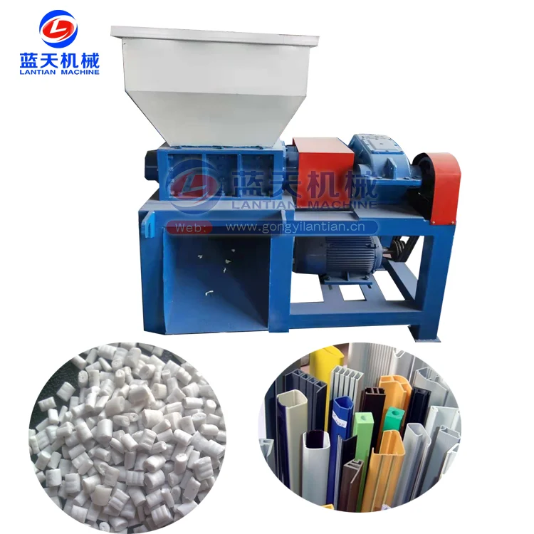 
Industrial plastic shredder and plastic crusher machine 
